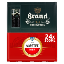 Amstel of Brand bier